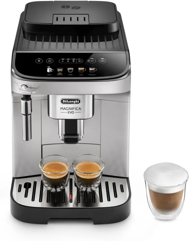 De'Longhi Magnifica Evo (5 bebidas, plata)