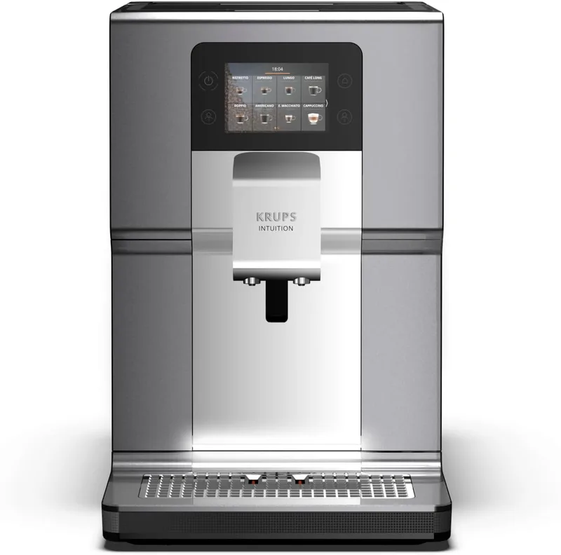 Krups Intuition Experience EA876D, cafetera superautomática con pantalla táctil a color
