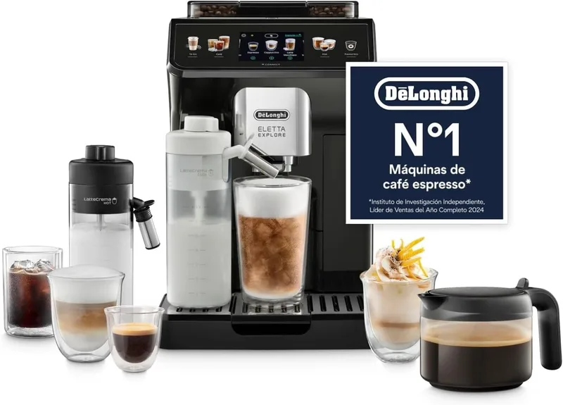 De'Longhi Eletta Explore Cold Brew, 50+ bebidas