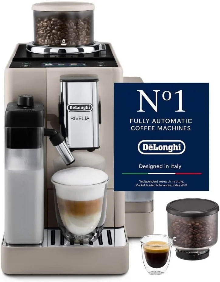 De'Longhi Rivelia EXAM440.55.BG, cafetera superautomática beige
