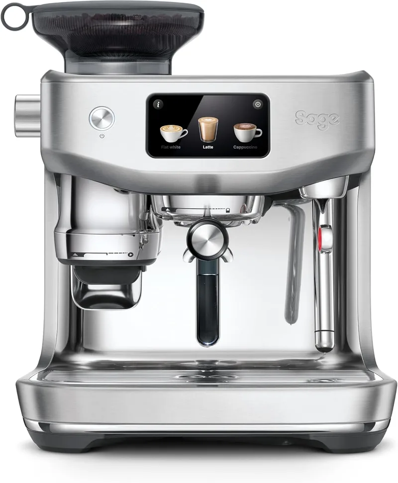 Sage Oracle Jet, cafetera automática con molinillo, acero inoxidable